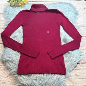 NWT Express Ribbed Stretch Turtleneck sz L
